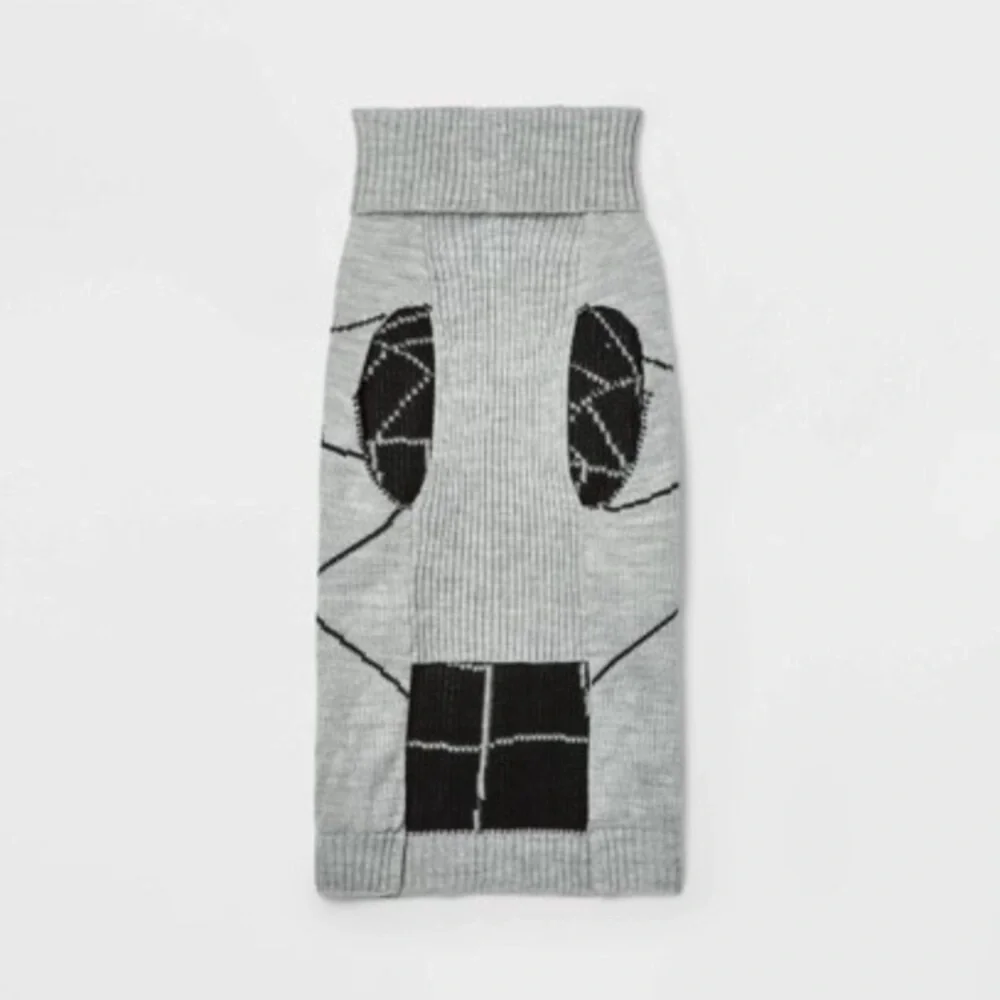 NEW Spiderweb spider Pet Sweater Dog Outfit Turtleneck size small Halloween